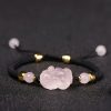 Pink Crystal Pixiu Wealth Protection Bracelet Pink Crystal Pixiu Wealth Protection Bracelet