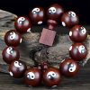 Red Sandalwood Yin Yang Harmony Bracelet Red Sandalwood Yin Yang Harmony Bracelet
