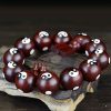 Red Sandalwood Yin Yang Harmony Bracelet Red Sandalwood Yin Yang Harmony Bracelet