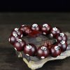 Red Sandalwood Yin Yang Harmony Bracelet Red Sandalwood Yin Yang Harmony Bracelet