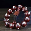 Red Sandalwood Yin Yang Harmony Bracelet Red Sandalwood Yin Yang Harmony Bracelet