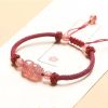 Strawberry Quartz PiXiu Protection Bracelet Strawberry Quartz PiXiu Protection Bracelet