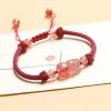 Strawberry Quartz PiXiu Protection Bracelet Strawberry Quartz PiXiu Protection Bracelet