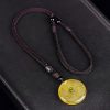Taoist Five Sacred Mountains Yin Yang Liuli Crystal Pendant Taoist Five Sacred Mountains Yin Yang Liuli Crystal Pendant