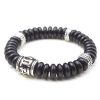 Tibetan Coconut Shell Om Mani Padme Hum Bracelet Tibetan Coconut Shell Om Mani Padme Hum Bracelet