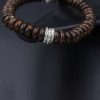 Tibetan Coconut Shell Om Mani Padme Hum Bracelet Tibetan Coconut Shell Om Mani Padme Hum Bracelet