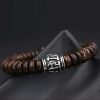 Tibetan Coconut Shell Om Mani Padme Hum Bracelet Tibetan Coconut Shell Om Mani Padme Hum Bracelet