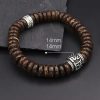 Tibetan Coconut Shell Om Mani Padme Hum Bracelet Tibetan Coconut Shell Om Mani Padme Hum Bracelet