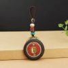 Tibetan Conch Om Mani Padme Hum Key Chain Tibetan Conch Om Mani Padme Hum Key Chain
