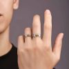 Tibetan Copper Om Mani Padme Hum Couple Ring Tibetan Copper Om Mani Padme Hum Couple Ring