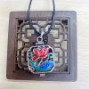 Tibetan Copper Koi Fish Lotus Luck Ghau Pendant Necklace Tibetan Copper Koi Fish Lotus Luck Ghau Pendant Necklace