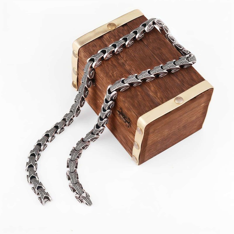 Tibetan Dragon Pattern Titanium Steel Necklace & Bracelet Tibetan Dragon Pattern Titanium Steel Necklace & Bracelet