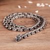 Tibetan Dragon Pattern Titanium Steel Necklace & Bracelet Tibetan Dragon Pattern Titanium Steel Necklace & Bracelet