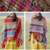 Tibetan Knitted Tassel Shawl Tibetan Knitted Tassel Shawl