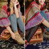 Tibetan Knitted Tassel Shawl Tibetan Knitted Tassel Shawl