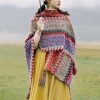 Tibetan Knitted Tassel Shawl Tibetan Knitted Tassel Shawl