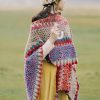 Tibetan Knitted Tassel Shawl Tibetan Knitted Tassel Shawl