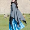 Tibetan Geometric Mandala Shawl with Pockets Tibetan Geometric Mandala Shawl with Pockets