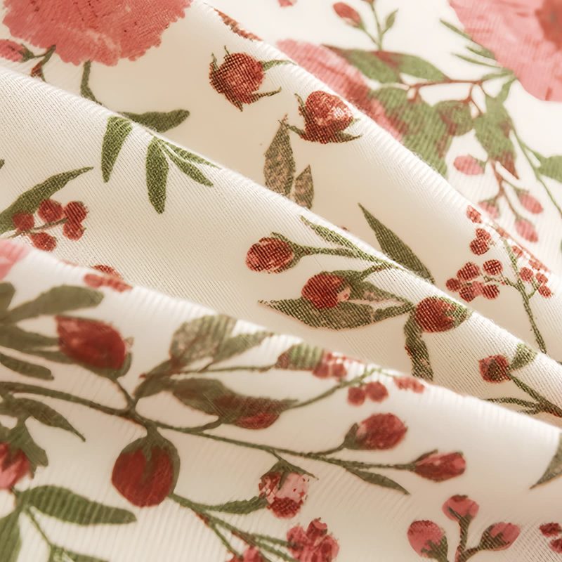 Tibetan Warm Floral Print Shawl Tibetan Warm Floral Print Shawl