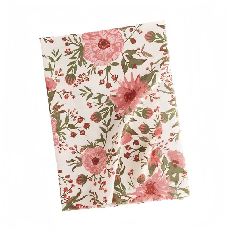 Tibetan Warm Floral Print Shawl Tibetan Warm Floral Print Shawl
