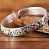Tibetan White Copper Wealth Abundance Bracelet Tibetan White Copper Wealth Abundance Bracelet
