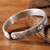 Tibetan White Copper Wealth Abundance Bracelet Tibetan White Copper Wealth Abundance Bracelet
