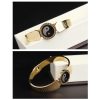 Tibetan Titanium Steel Yin Yang Lotus Bracelet Tibetan Titanium Steel Yin Yang Lotus Bracelet