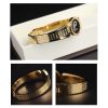 Tibetan Titanium Steel Yin Yang Lotus Bracelet Tibetan Titanium Steel Yin Yang Lotus Bracelet