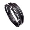 Pulsera de Protección en Ojo de Tigre y Ojo Turco Tiger Eye Evil Eye Protection Bracelet