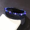 Pulsera de Protección en Ojo de Tigre y Ojo Turco Tiger Eye Evil Eye Protection Bracelet