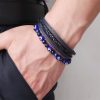 Pulsera de Protección en Ojo de Tigre y Ojo Turco Tiger Eye Evil Eye Protection Bracelet
