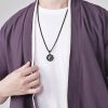 Titanium Steel Yin Yang Bagua Pendant Necklace Titanium Steel Yin Yang Bagua Pendant Necklace
