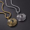Yin Yang Titanium Steel Balance Necklace Yin Yang Titanium Steel Balance Necklace