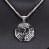 Yin Yang Titanium Steel Balance Necklace Yin Yang Titanium Steel Balance Necklace
