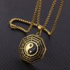 Yin Yang Titanium Steel Balance Necklace Yin Yang Titanium Steel Balance Necklace