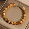 Vintage Tiger Eye Jade Courage Bracelet Vintage Tiger Eye Jade Courage Bracelet