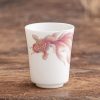 White Ceramic Koi Fish Teacup White Ceramic Koi Fish Teacup