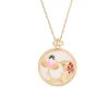 White Jade Koi Lotus Pendant Necklace White Jade Koi Lotus Pendant Necklace