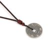 Yin Yang Bagua Silver Plated Pendant Necklace Yin Yang Bagua Silver Plated Pendant Necklace