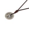 Yin Yang Bagua Silver Plated Pendant Necklace Yin Yang Bagua Silver Plated Pendant Necklace