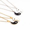 Yin Yang Hematite Couple Necklace Yin Yang Hematite Couple Necklace