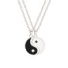 Yin Yang Hematite Couple Necklace Yin Yang Hematite Couple Necklace