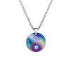 Yin Yang Koi Fish Dragon Titanium Steel Pendant Necklace Yin Yang Koi Fish Dragon Titanium Steel Pendant Necklace