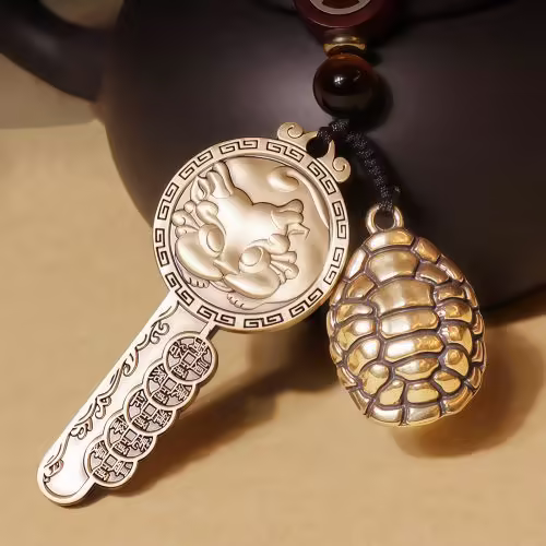 Yin Yang PiXiu Copper Key Chain Yin Yang PiXiu Copper Key Chain