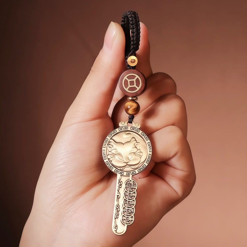 Yin Yang PiXiu Copper Key Chain Yin Yang PiXiu Copper Key Chain