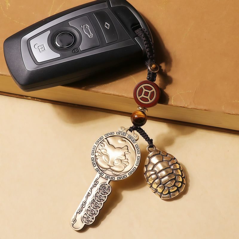 Yin Yang PiXiu Copper Key Chain Yin Yang PiXiu Copper Key Chain