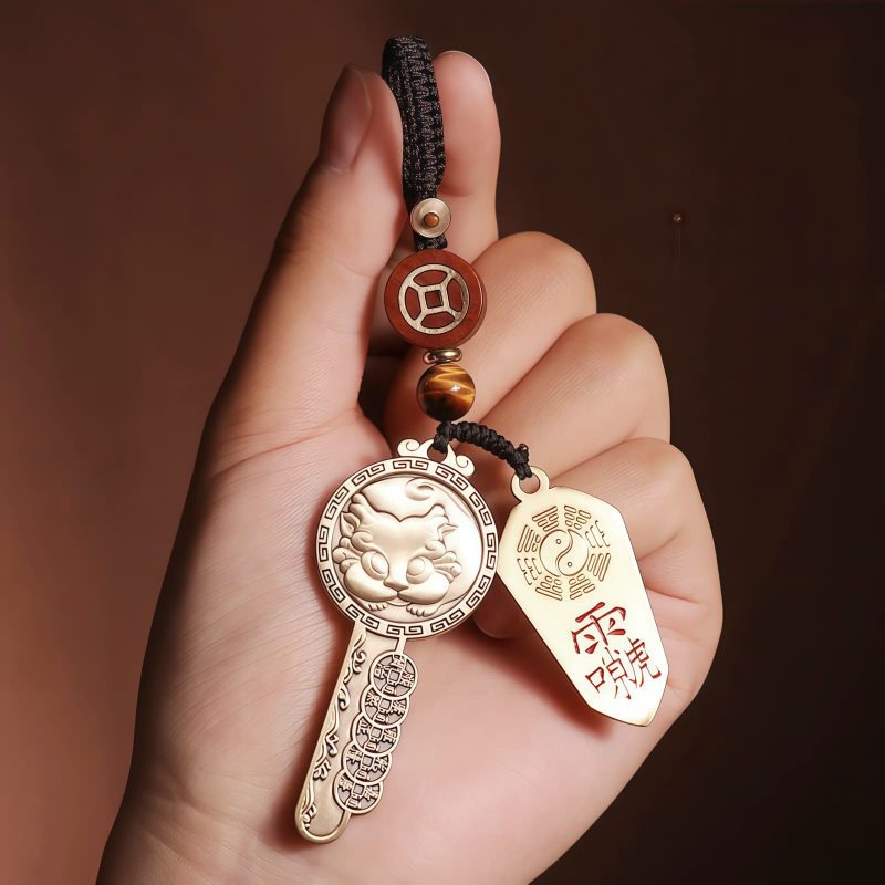 Yin Yang PiXiu Copper Key Chain Yin Yang PiXiu Copper Key Chain