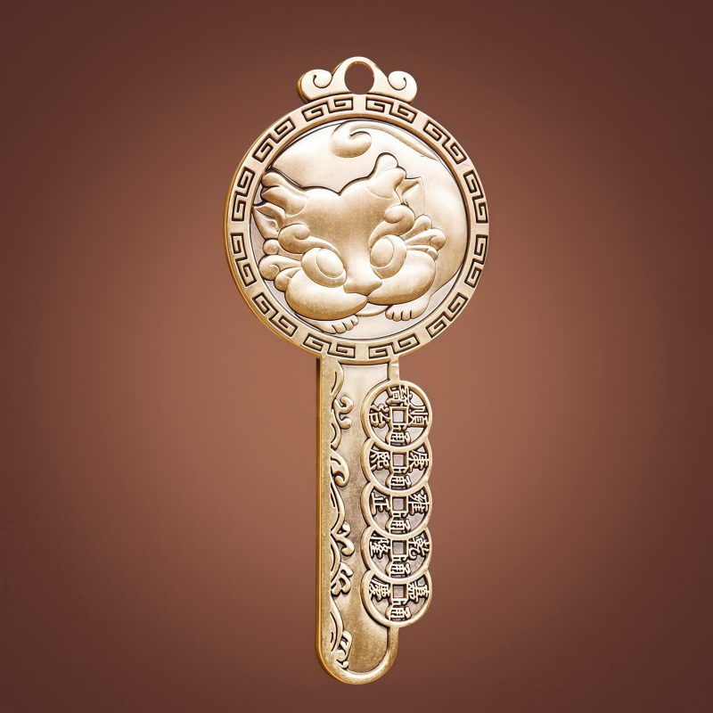 Yin Yang PiXiu Copper Key Chain Yin Yang PiXiu Copper Key Chain
