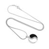 Yin Yang Titanium Steel Harmony Pendant Necklace Yin Yang Titanium Steel Harmony Pendant Necklace