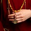 108 Mala Beads Tiger Eye Dorje Tassel Bracelet 108 Mala Beads Tiger Eye Dorje Tassel Bracelet